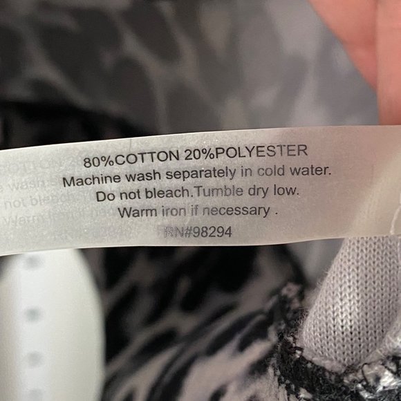 Womens‎ Vintage ONQUE CASUAL Full Zip Velour Grey Cheetah print Jacket Sz M - Picture 8 of 11